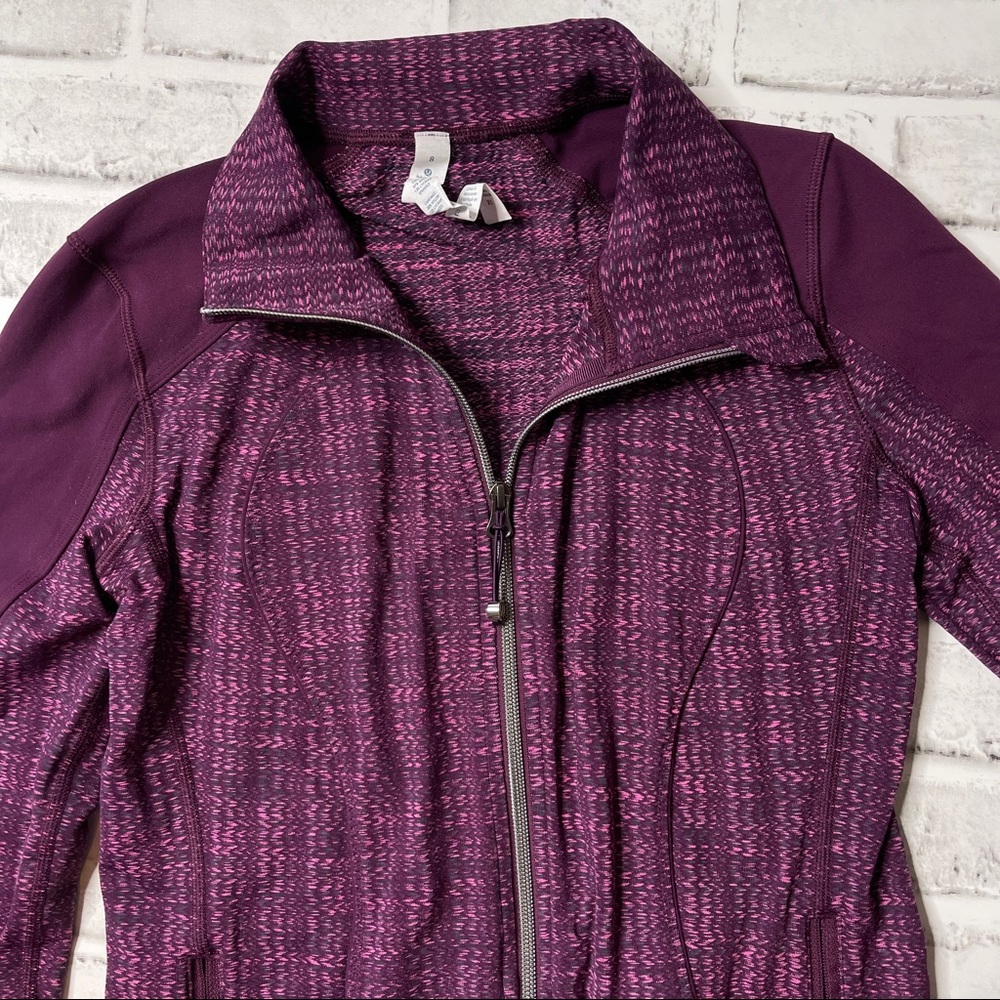 Lululemon Size 8 Purple Nice Asana Jacket - image 2
